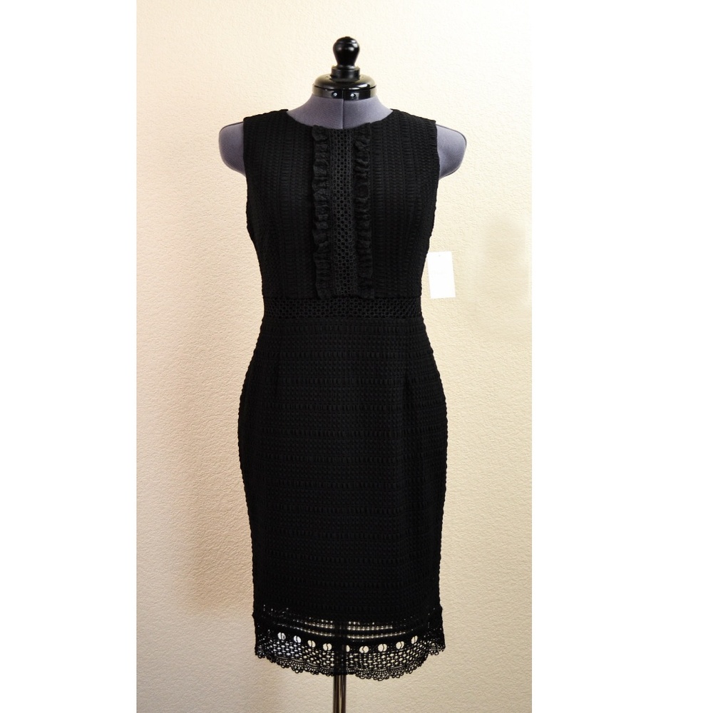 Jessica Simpson Women's Lace Knit Midi Dress